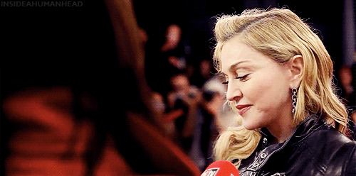 Dansen Artiesten Madonna Gifs brunette het zingen kort haar 