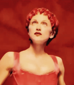 Madonna GIF. Dansen Artiesten Madonna Gifs Brunette Het zingen Kort haar 
