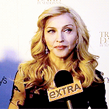 Madonna GIF. Artiesten Makeup Madonna Gifs Wenkbrauwen Hbic 