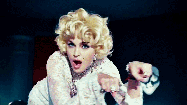 Artiesten Madonna Gifs &amp;#39;80 material girl 