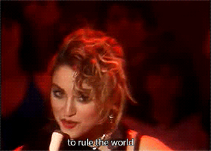 Artiesten Madonna Zonnebril Gifs &amp;#39;80 zwart en wit fotoshoot 