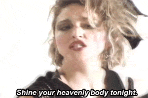 Madonna GIF. Artiesten Madonna Gifs 90s Truth or dare 1990 Blonde ambitie 