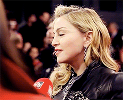 Madonna GIF. Artiesten Madonna Kleuren Gifs Animatie Glimlachen Collage Geript 