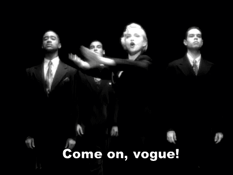 Artiesten Madonna Armbanden Zonnebril Gifs fotoshoot Madge 