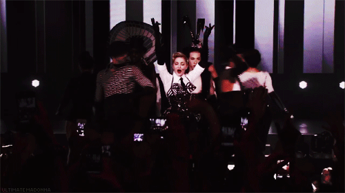 Artiesten Madonna Zonnebril Gifs &amp;#39;80 zwart en wit fotoshoot 