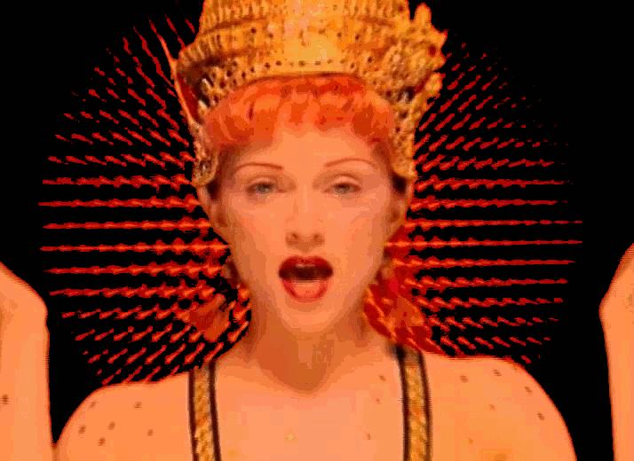 Grappig Artiesten Lol Madonna Gifs lachend glimlachen lach 