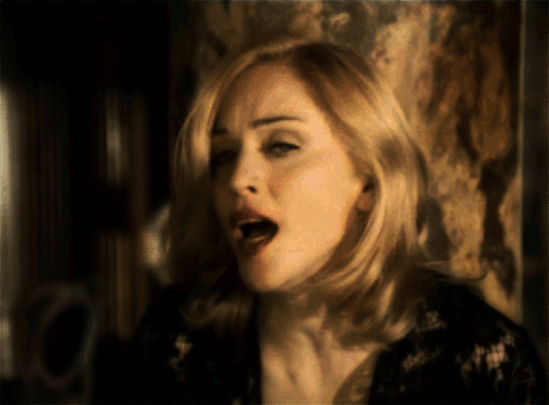 Artiesten Madonna Gifs animatie zwart en wit muziekvideo MDNA girl gone wild music 