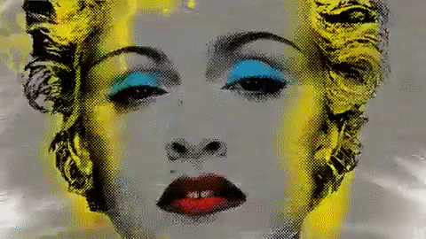 Artiesten Madonna Gifs viering mr brainwash 