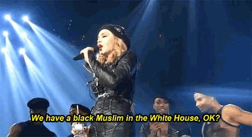 Artiesten Madonna Gifs animatie zwart en wit muziekvideo MDNA girl gone wild music 