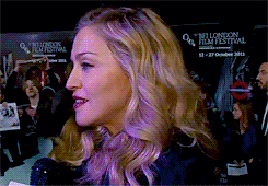 Madonna GIF. Boos Artiesten Madonna Gifs Stoppen Hou je mond 