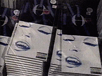 Artiesten Madonna kleuren Gifs animatie glimlachen collage geript 