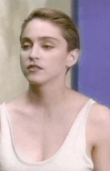Madonna GIF. Artiesten Madonna Gifs 1985 Molly meldrum 