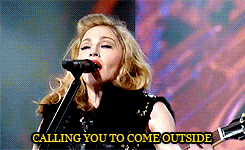 Madonna GIF. Artiesten Makeup Madonna Gifs Wenkbrauwen Hbic 