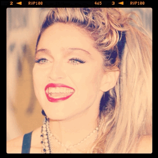 Artiesten Madonna Gifs &amp;#39;80 grappig gezicht 