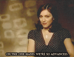 Madonna GIF. Artiesten Vogue Madonna Gifs 90s Kostuums Blonde ambitie 
