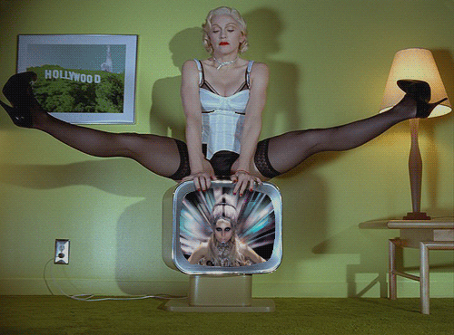 Artiesten Lady gaga Madonna Gifs Hollywood muziekvideo flexibele 