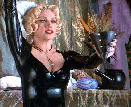 Dansen Artiesten Madonna Gifs zwart en wit tik MDNA girl gone wild 