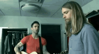 Artiesten Gifs Maroon 5 valentijnskaart van james 
