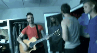 Artiesten Gifs Maroon 5 valentijnskaart van james 