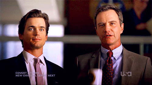 Films en series White collar Tv Diamant Gifs Filmsterren Matt bomer gif USA Network Neal Caffrey bridget regan whit 