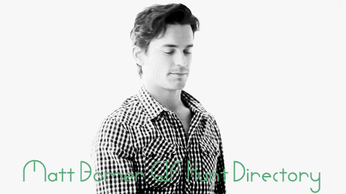 Gifs Filmsterren Matt bomer 
