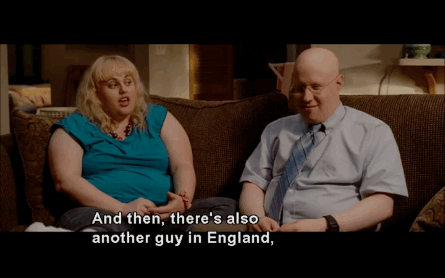 Matt Lucas GIF. Gifs Filmsterren Matt lucas Rebel wilson Bruidsmeisjes 