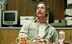 Matthew Mcconaughey GIF. Gifs Filmsterren Matthew mcconaughey True detective 