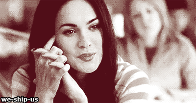 Megan Fox GIF. Gifs Filmsterren Megan fox Knipperen 