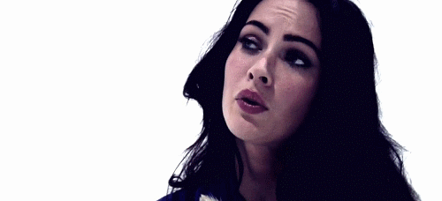 Megan Fox GIF. Gifs Filmsterren Megan fox Outros Het puntje 