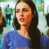 Megan Fox GIF. Beroemdheden Gifs Filmsterren Megan fox Mooi 
