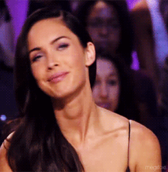 Megan Fox GIF. Gifs Filmsterren Megan fox Glimlach 