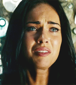 Megan Fox GIF. Gifs Filmsterren Megan fox Zwart en wit 