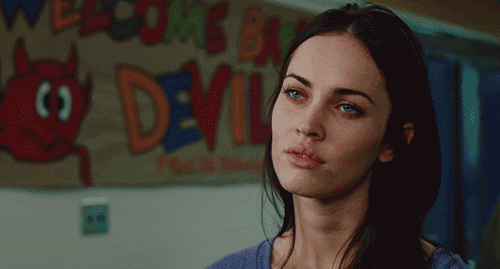 Megan Fox GIF. Gifs Filmsterren Megan fox Glimlach 
