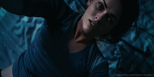 Megan Fox GIF. Gifs Filmsterren Megan fox Glimlach 