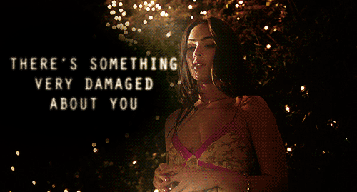 Megan Fox GIF. Gifs Filmsterren Megan fox Zwart en wit 