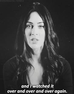 Megan Fox GIF. Gifs Filmsterren Megan fox Outros Het puntje 