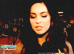 Megan Fox GIF. Gifs Filmsterren Megan fox 