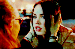 Megan Fox GIF. Gifs Filmsterren Megan fox Glimlach 