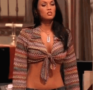 Megan Fox GIF. Gifs Filmsterren Megan fox Glimlach 