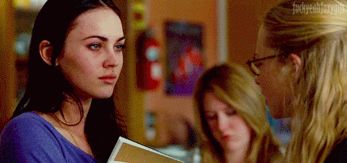 Megan Fox GIF. Gifs Filmsterren Megan fox Glimlach 