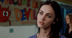 Megan Fox GIF. Bioscoop Gifs Filmsterren Megan fox Meninasbm 