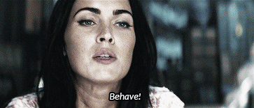 Megan Fox GIF. Gifs Filmsterren Megan fox Glimlach 
