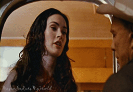 Megan Fox GIF. Gifs Filmsterren Megan fox Glimlach 