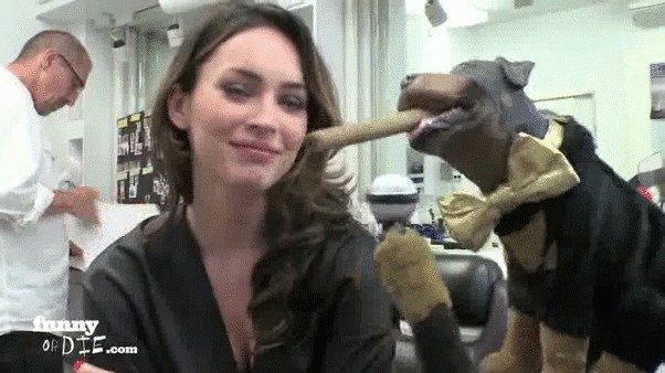 Megan Fox GIF. Bioscoop Gifs Filmsterren Megan fox Meninasbm 