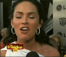 Megan Fox GIF. Gifs Filmsterren Megan fox 