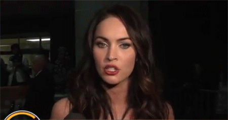Megan Fox GIF. Sexy Gifs Filmsterren Megan fox Heet 