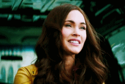 Megan Fox GIF. Beroemdheden Gifs Filmsterren Megan fox Mooi 