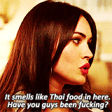 Megan Fox GIF. Bioscoop Gifs Filmsterren Megan fox Meninasbm 