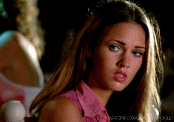Megan Fox GIF. Beroemdheden Gifs Filmsterren Megan fox Heet 