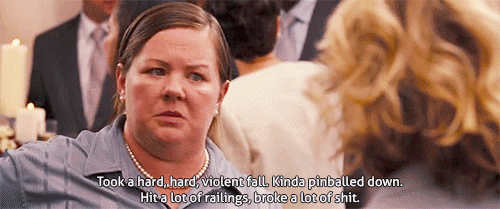 Melissa Mccarthy GIF. Gifs Filmsterren Melissa mccarthy Bruidsmeisjes 